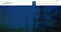 Desktop Screenshot of diferencialenergia.com.br